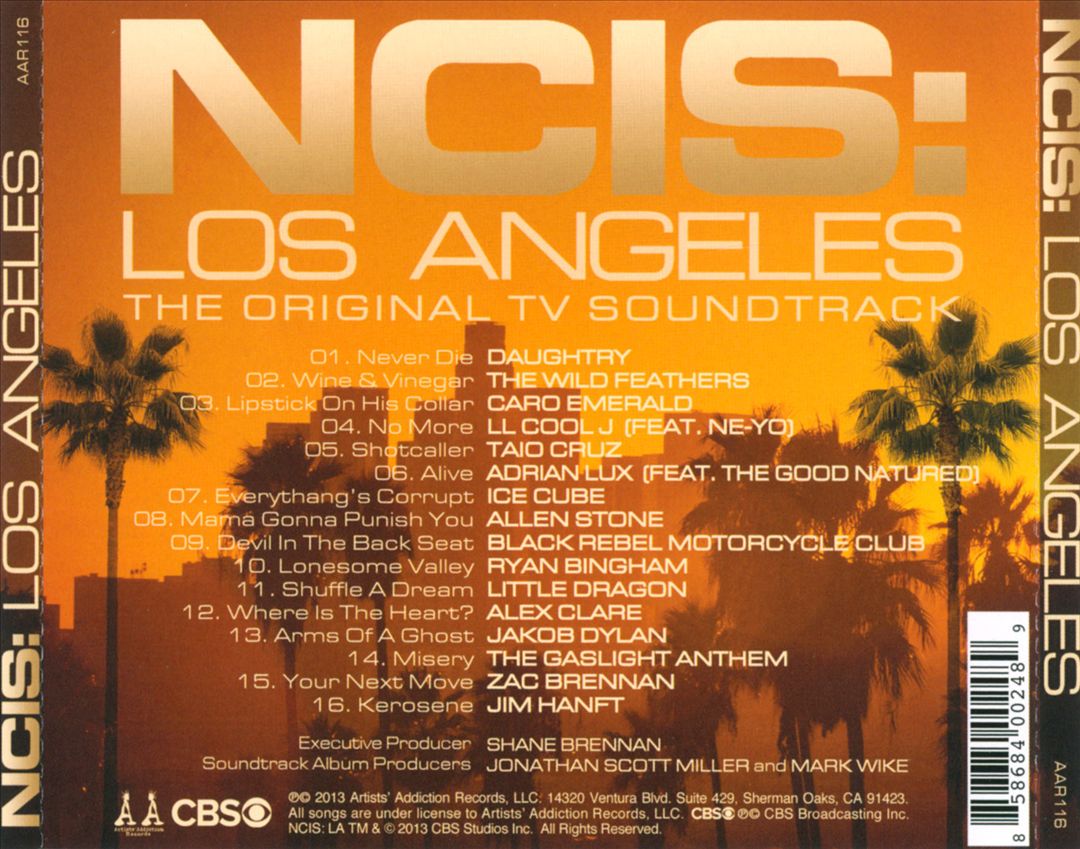 NCIS: Los Angeles The Original TV Soundtrack cover art