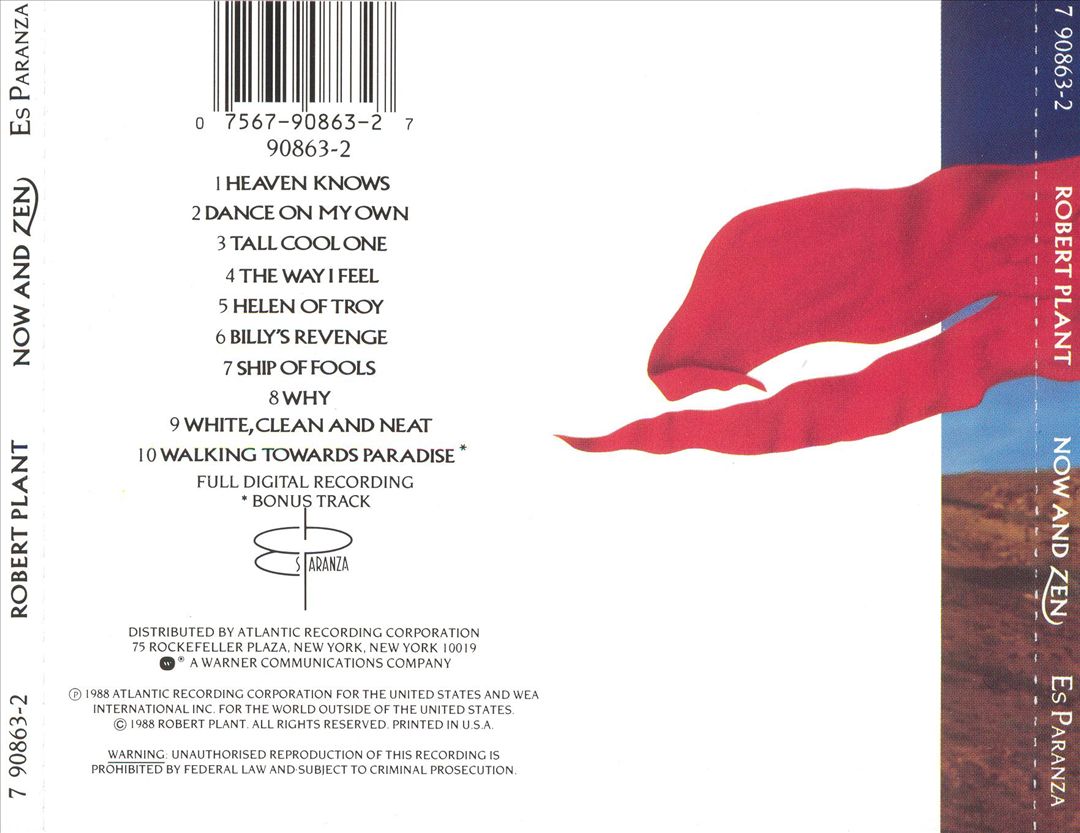 Now & Zen cover art
