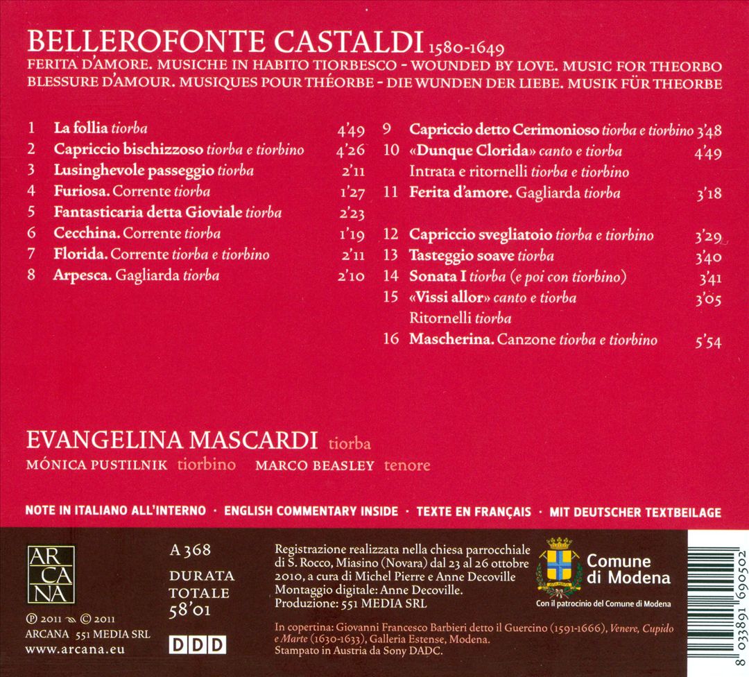 Castaldi: Ferita d'Amore cover art