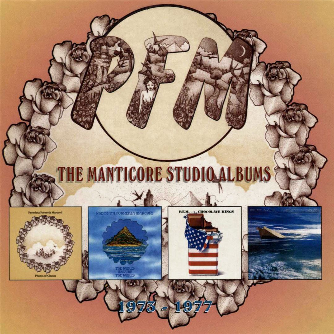 Manticore Studio Albums 1973-1977 cover art