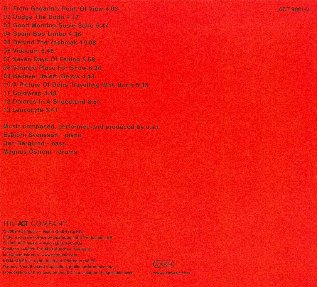 Retrospective: The Very Best of E.S.T cover art