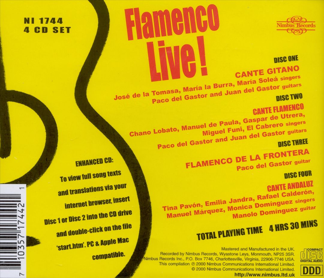 Flamenco Live! cover art