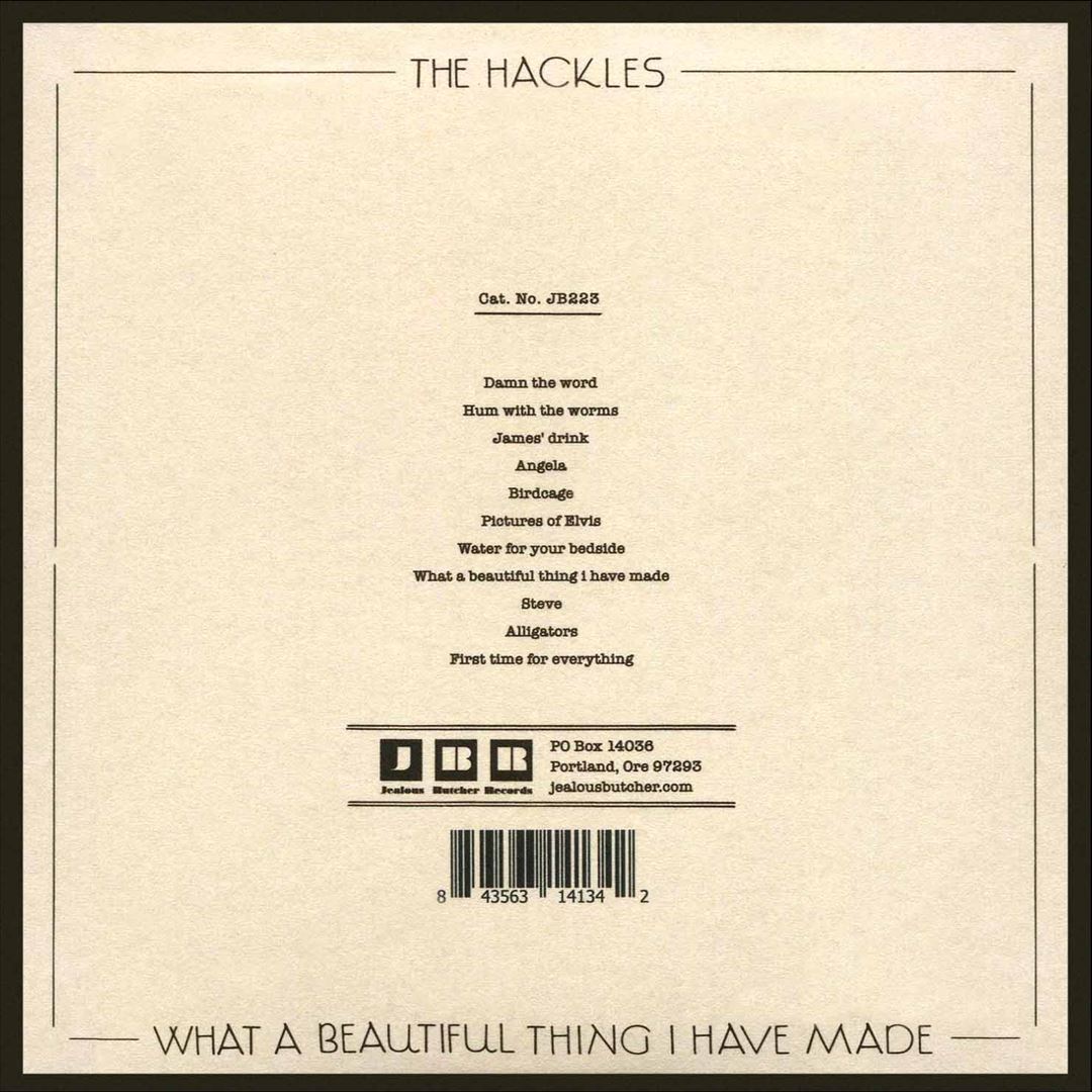 What a Beautiful Thing I Have Made cover art