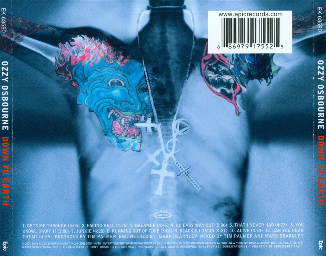 Down to Earth cover art
