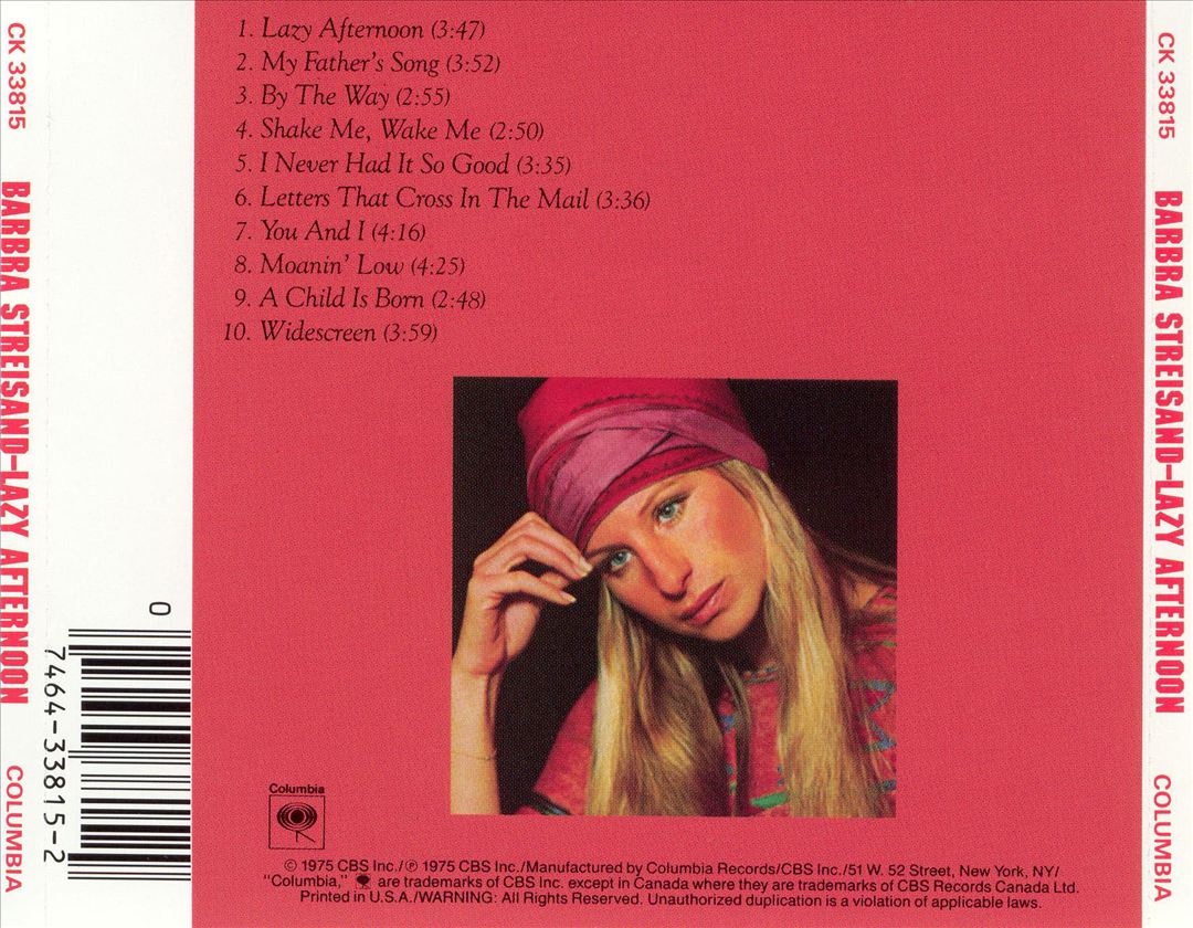Lazy Afternoon cover art