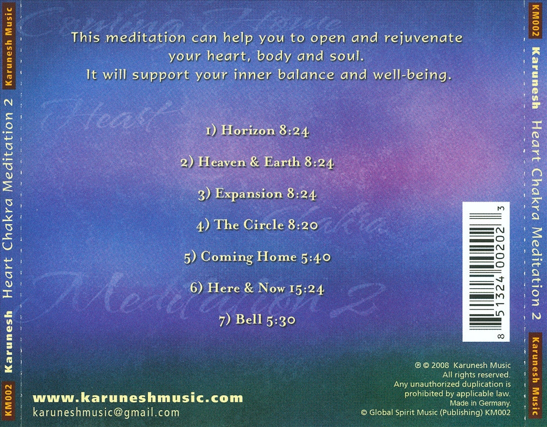 Heart Chakra Meditation, Vol. 2: Coming Home cover art