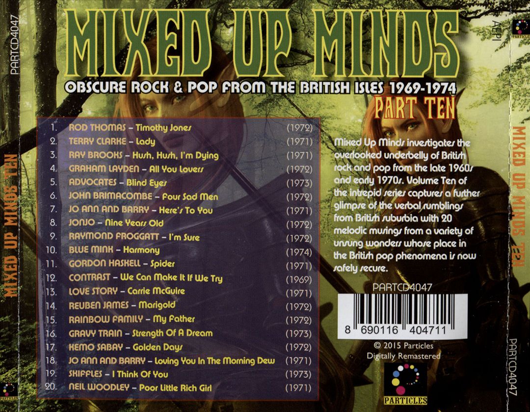 Mixed Up Minds Part Ten: Obscure Rock & Pop From the British Isles 1969-1974 cover art