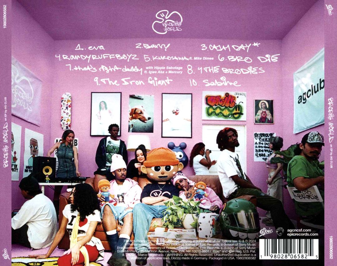 BRODIE WORLD cover art