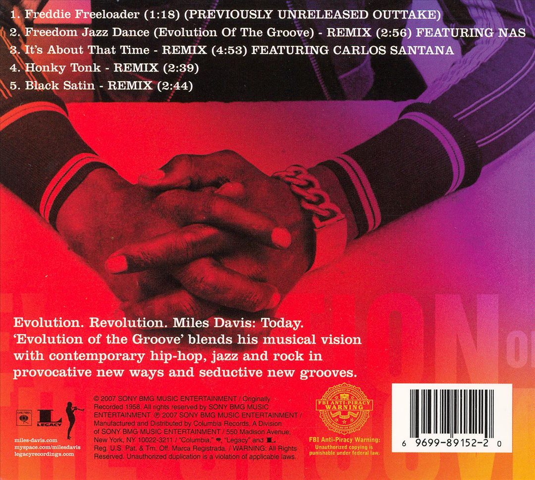 Evolution of the Groove cover art