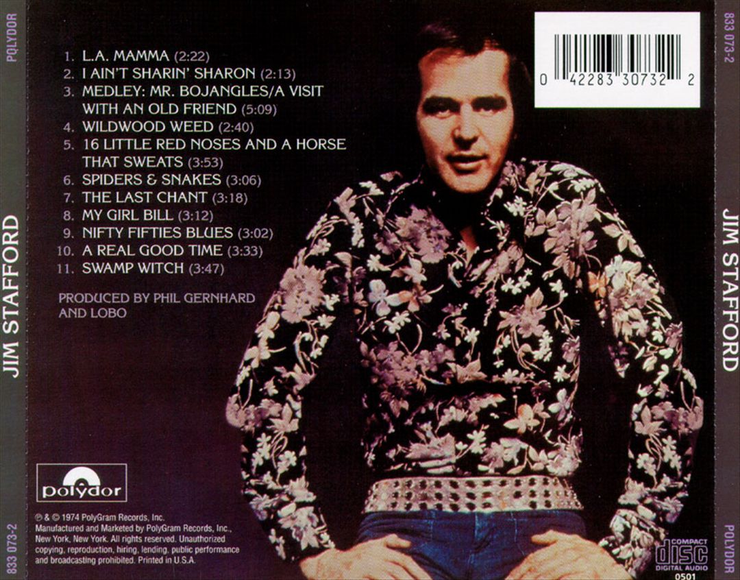 Jim Stafford cover art