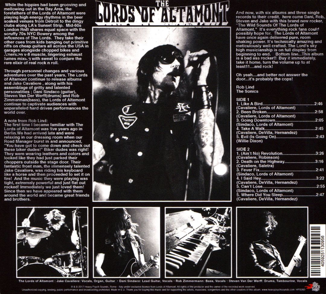 Wild Sounds of Lords of Altamont cover art