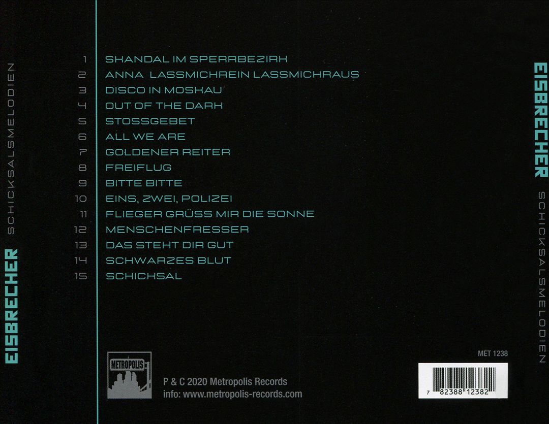 Schicksalsmelodien cover art