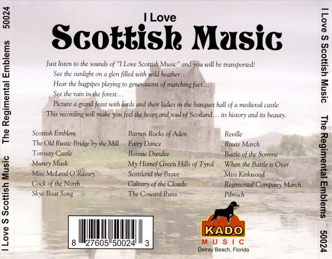 I Love Scottish Bagpipes cover art