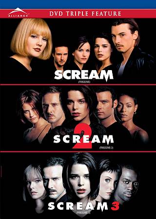SCREAM TRIPLE FEATURE (SCREAM / SCREAM 2 / SCREAM 3) cover art