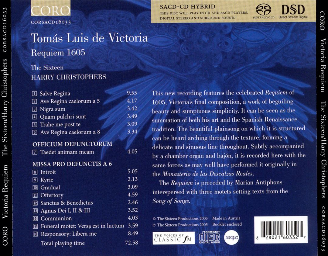 Victoria: Requiem 1605 cover art