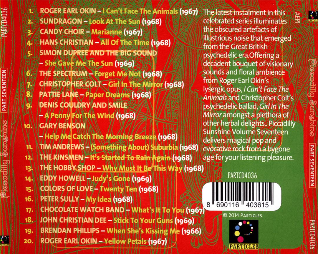 Piccadilly Sunshine, Vol. 17 cover art