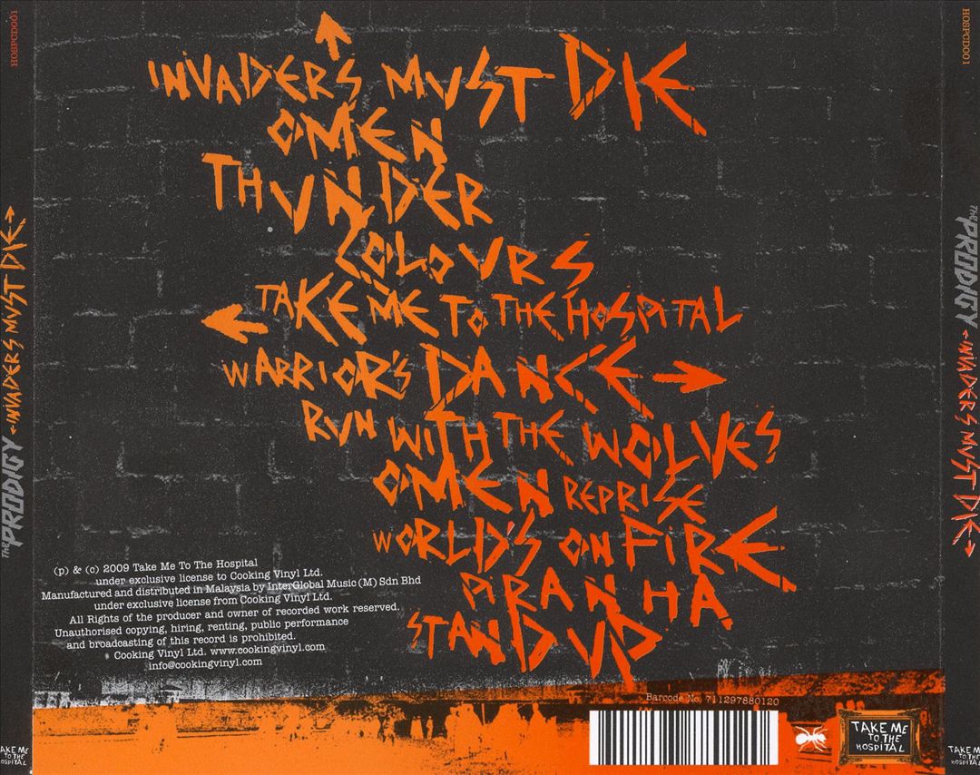 Invaders Must Die cover art