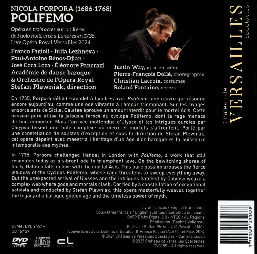 Porpora: Polifemo cover art