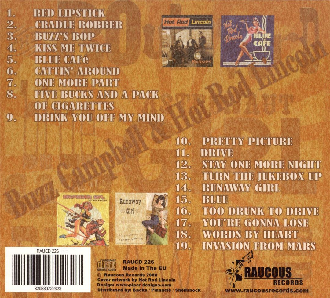 Best of Buzz Campbell & Hot Rod Lincoln cover art