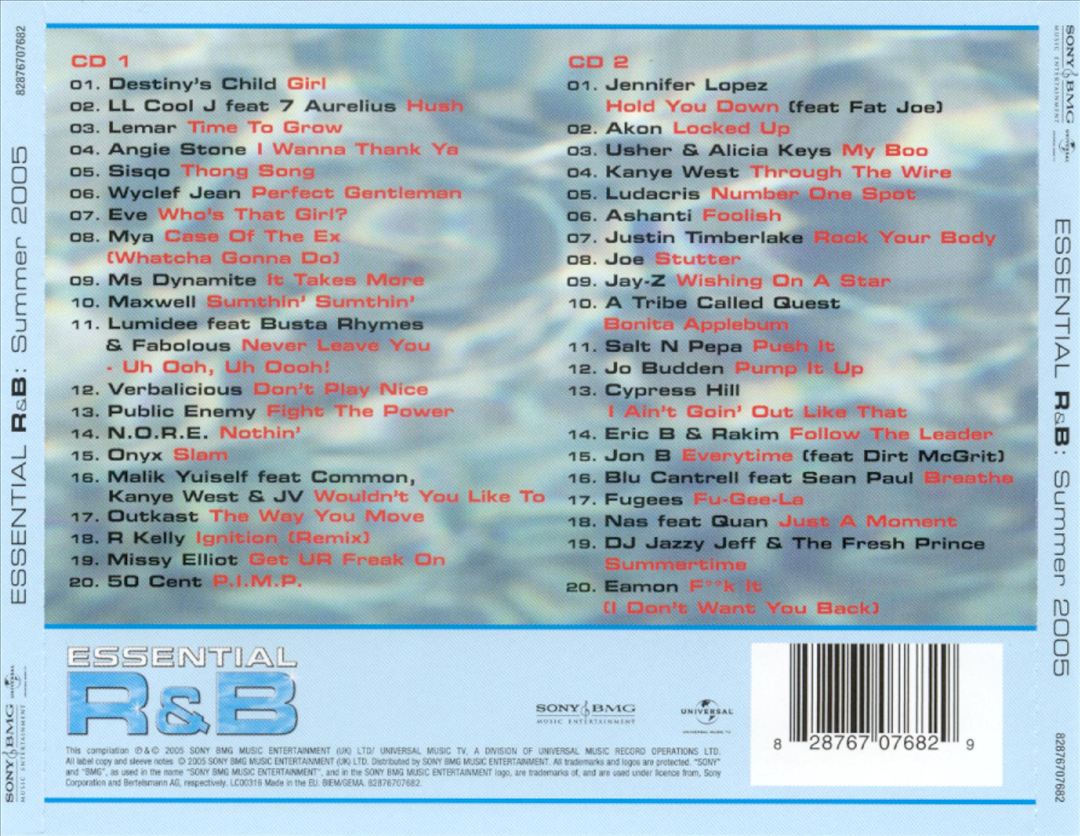 Essential R&B: The Very Best of R&B Summer 2004 cover art