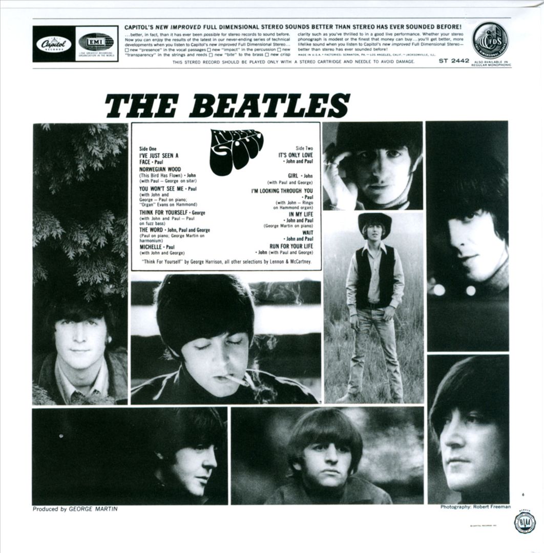 Rubber Soul cover art