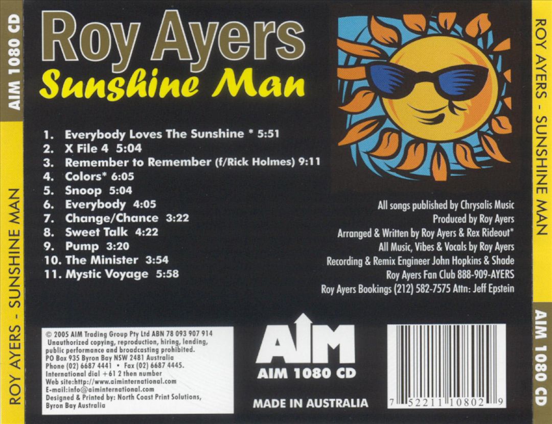 Sunshine Man cover art