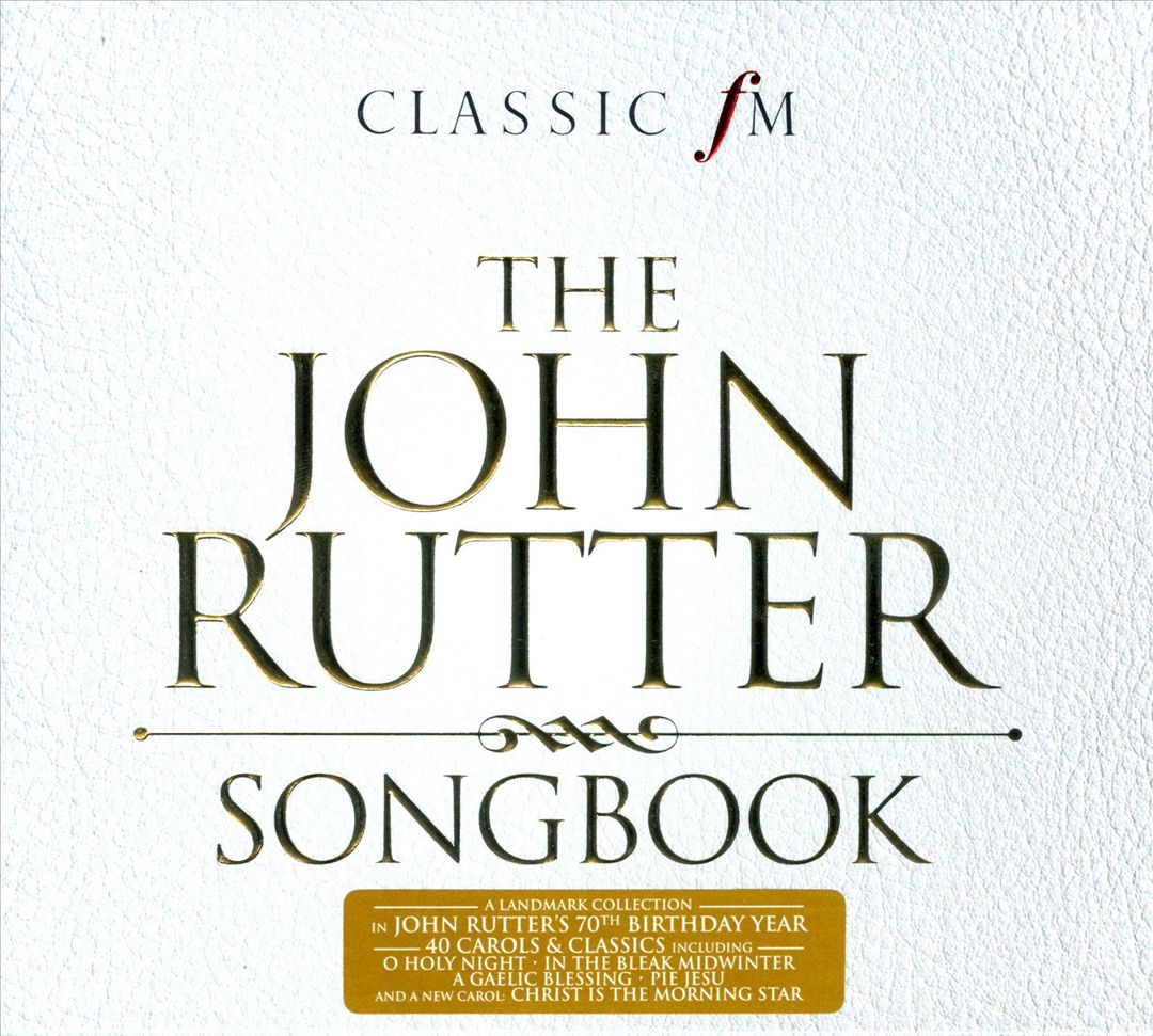 John Rutter Songbook cover art