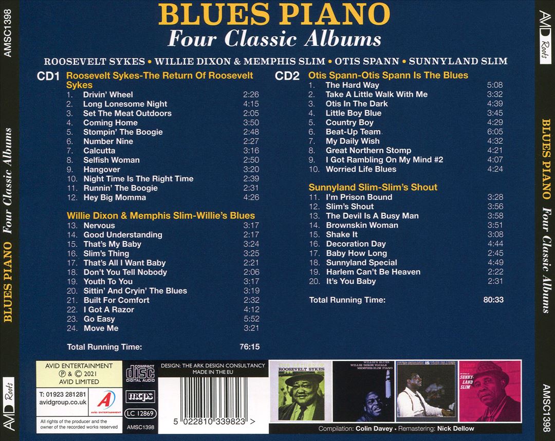 Blues Piano: Four Classic Albums cover art