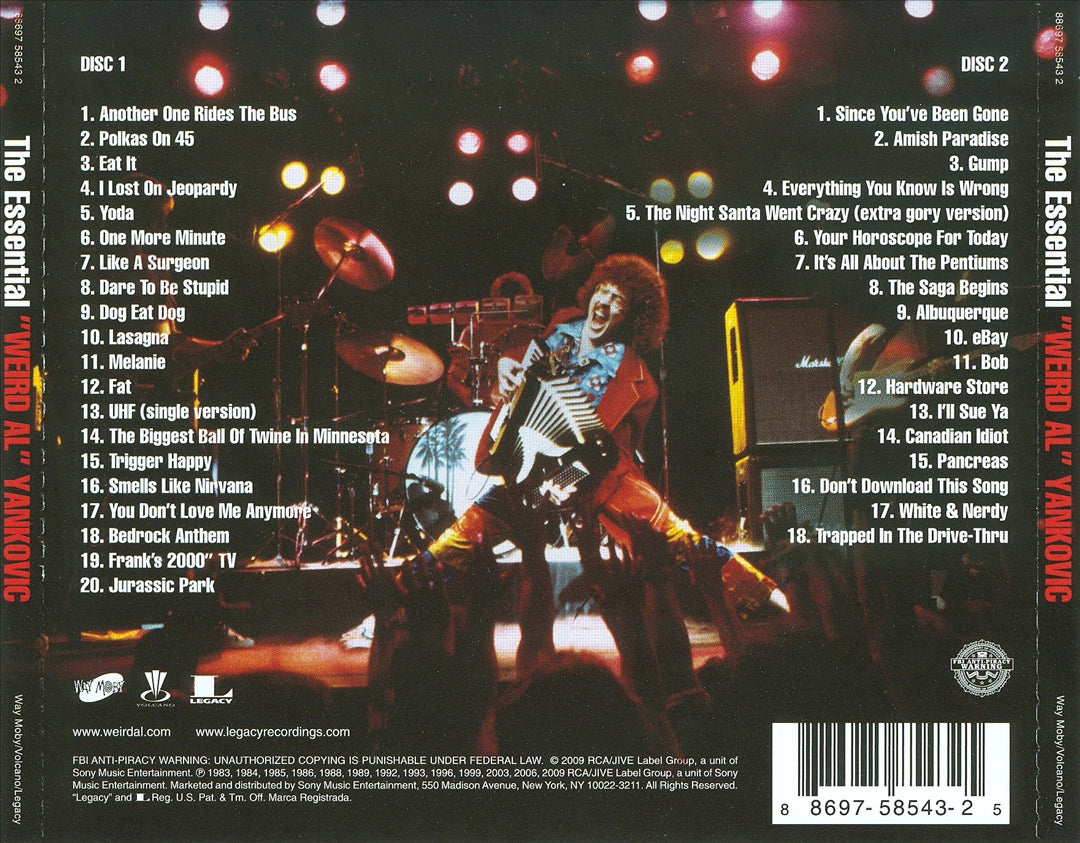 Essential Weird Al Yankovic cover art