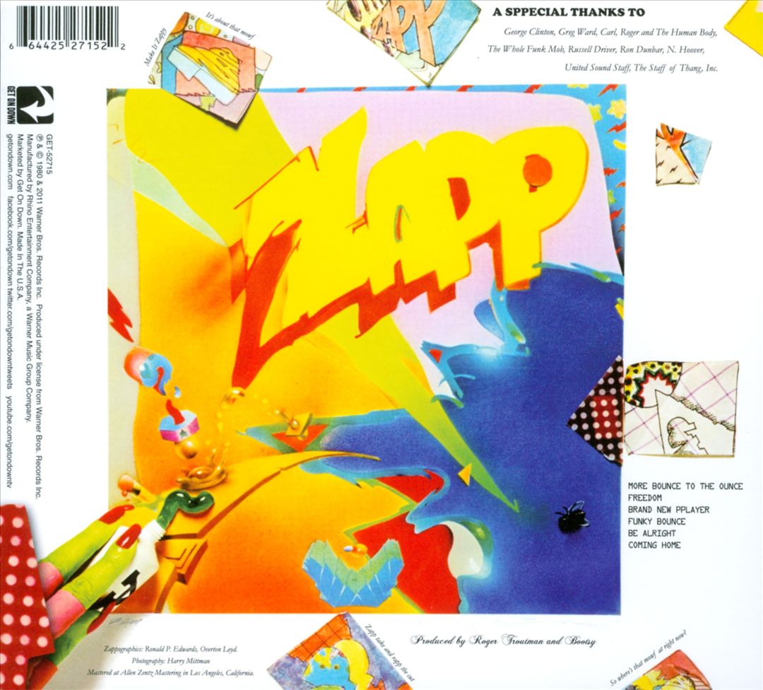 Zapp I cover art