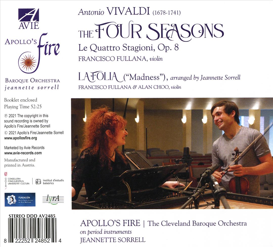 Vivaldi: The Four Seasons cover art