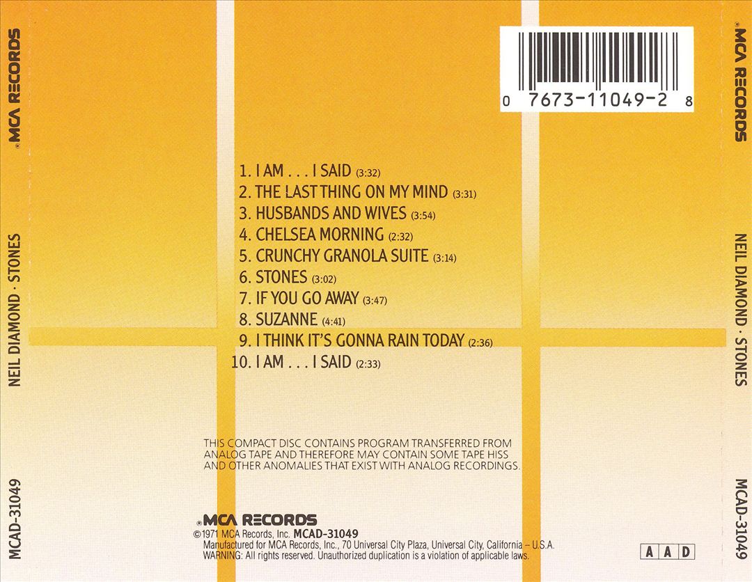 Stones cover art