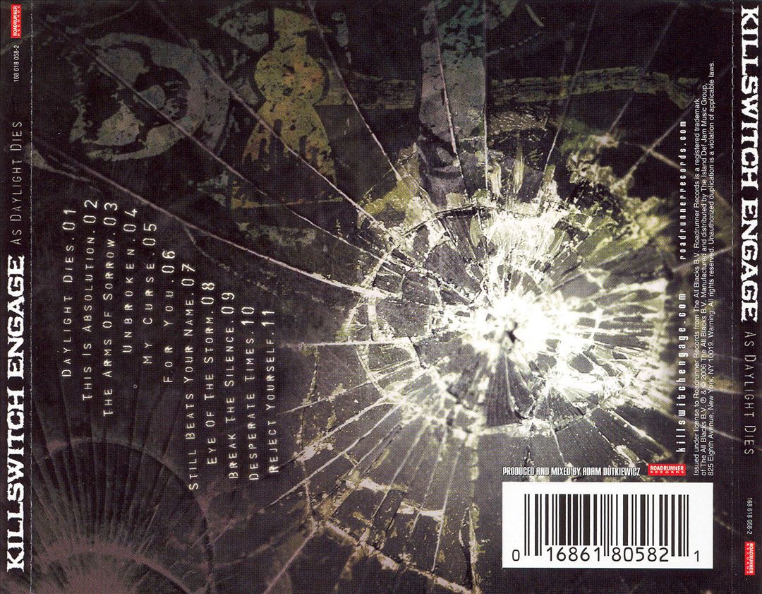 As Daylight Dies cover art
