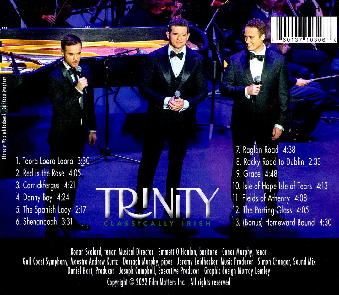 Trinity: Classically Irish cover art