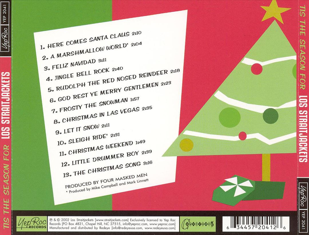 'Tis the Season for Los Straitjackets! cover art