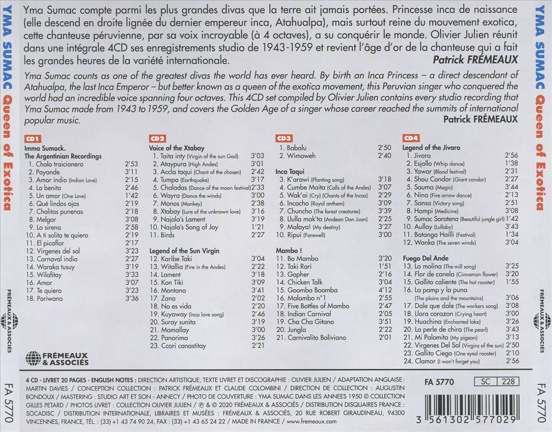 Queen of Exotíca: The Complete Studio Recordings 1943-1959 cover art