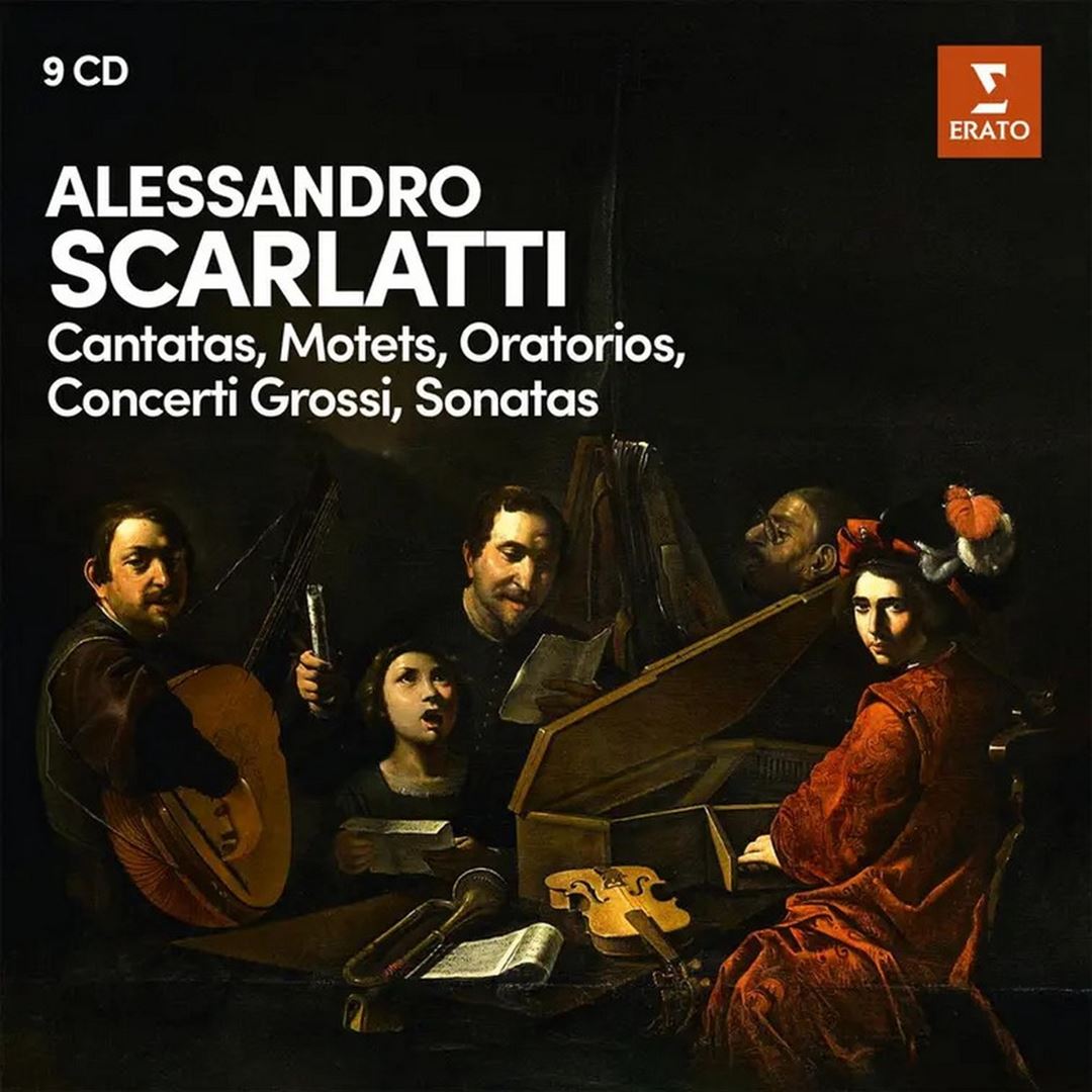 Alessandro Scarlatti: Cantatas, motets, Oratorios, Concerti Grossi, Sonatas cover art