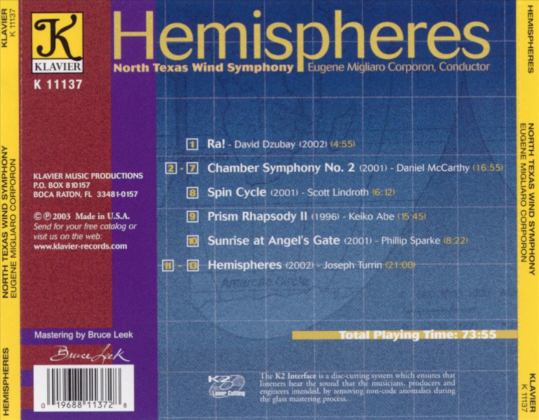 Hemispheres cover art