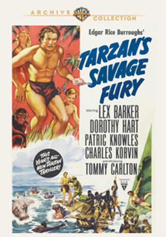 Tarzan's Savage Fury cover art