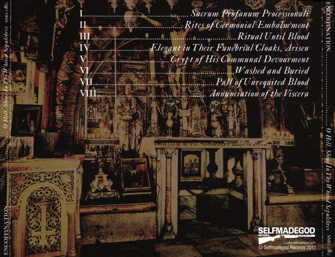 O'Hell, Shine In Thy Whited Sepulchres cover art