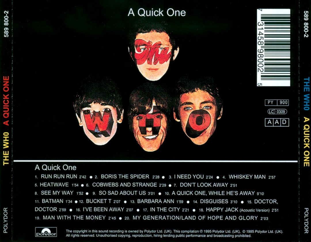 Quick One cover art