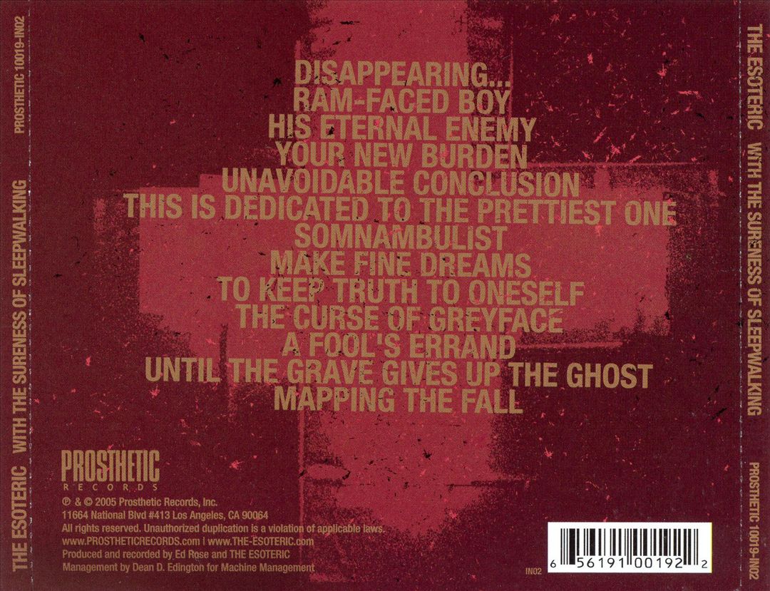 With the Sureness of Sleepwalking cover art