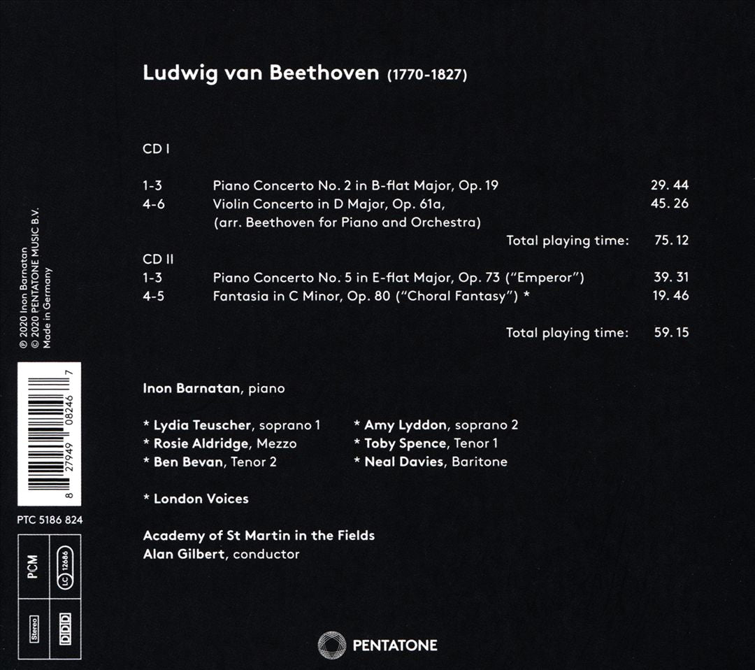 Beethoven: Piano Concertos, Part 2 cover art
