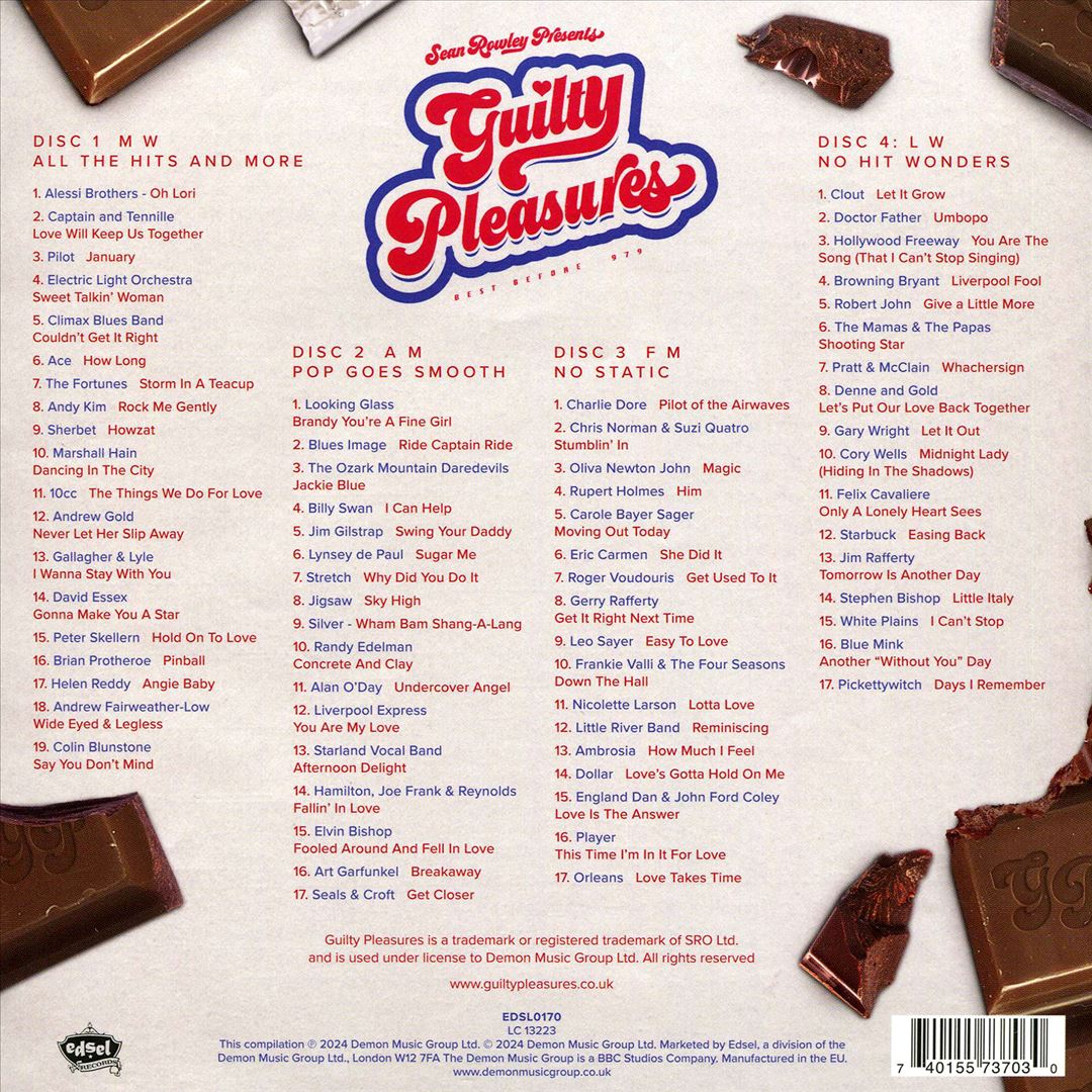 Sean Rowley Presents Guilty Pleasures cover art