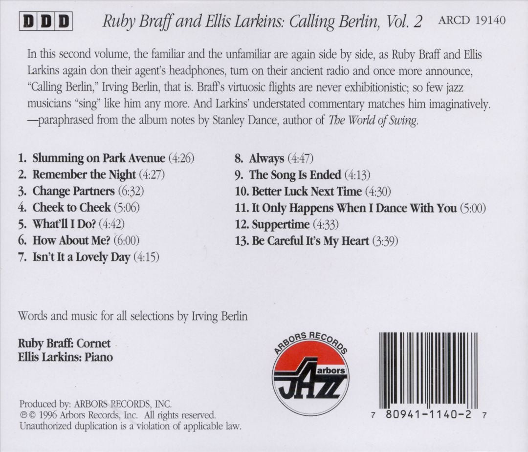 Calling Berlin, Vol. 2 cover art