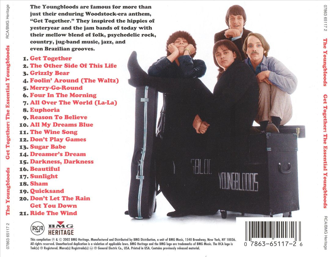 Get Together: The Essential Youngbloods cover art