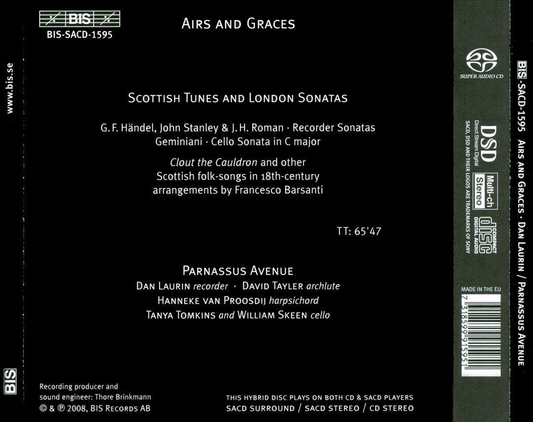 Airs and Graces cover art
