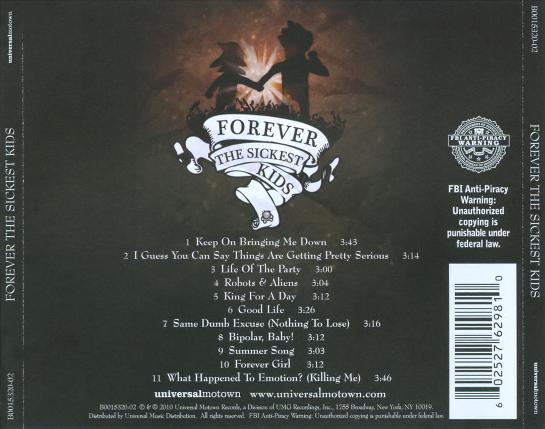 Forever the Sickest Kids cover art