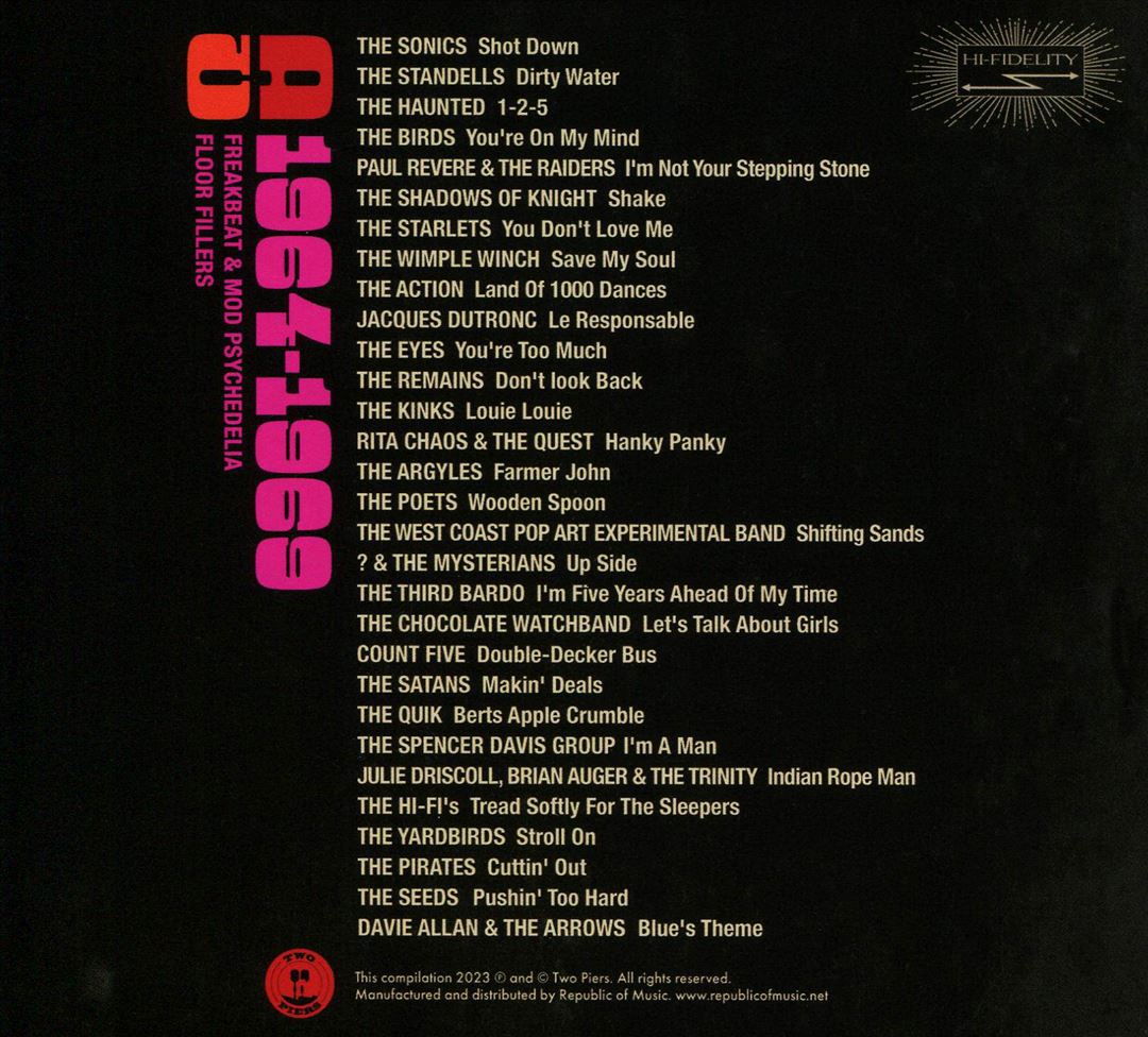 Wig Out! Freak Out! Freakbeat & Mod Psychedelia Floorfillers 1964-1969 cover art