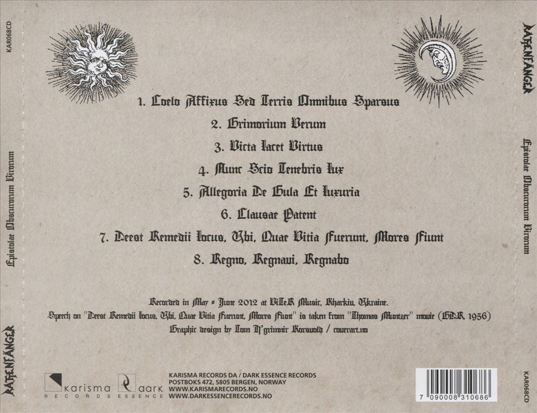 Epistolae Obscurorum Virorum cover art